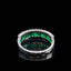 14K GOLD 1.12 CTW NATURAL EMERALD & DIAMOND RING