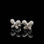 14K GOLD 0.35 CTW NATURAL H DIAMOND EARRINGS
