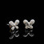 14K GOLD 0.35 CTW NATURAL H DIAMOND EARRINGS