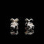 14K GOLD 0.22 CT NATURAL H DIAMOND EARRINGS