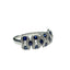 14K GOLD 1.12 CTW NATURAL SAPPHIRE & DIAMOND RING