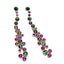 14K GOLD 9.9 CT NATURAL TOURMALINE EARRINGS
