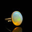 14K GOLD 3.8 CT NATURAL OPAL RING