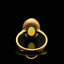 14K GOLD 3.8 CT NATURAL OPAL RING