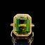 14K GOLD 11.05 CT NATURAL TOURMALINE & DIAMOND RING