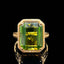 14K GOLD 11.05 CT NATURAL TOURMALINE & DIAMOND RING