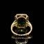 14K GOLD 11.05 CT NATURAL TOURMALINE & DIAMOND RING