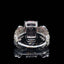 14K GOLD 7.32 CTW NATURAL MORGANITE & DIAMOND RING
