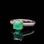 14K GOLD 1.87 CTW NATURAL EMERALD & DIAMOND RING