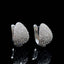 14K GOLD 1.04 CT NATURAL H DIAMOND EARRINGS