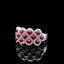 14K GOLD 1.82 CTW NATURAL RUBY & DIAMOND RING