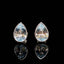14K GOLD 2.2 CT NATURAL AQUAMARINE EARRINGS