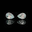 14K GOLD 2.2 CT NATURAL AQUAMARINE EARRINGS