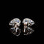 14K GOLD 2.2 CT NATURAL AQUAMARINE EARRINGS