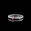14K GOLD 0.17 CTW NATURAL PINK DIAMOND & DIAMOND RING