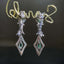 14K GOLD 2.02 CTW NATURAL EMERALD & DIAMOND EARRINGS