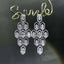 14K GOLD 0.78 CT NATURAL H DIAMOND EARRINGS