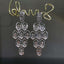 14K GOLD 0.78 CT NATURAL H DIAMOND EARRINGS