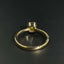 14K GOLD 1 CT NATURAL YELLOW DIAMOND RING