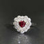 14K GOLD 1.12 CTW NATURAL RUBY & DIAMOND RING