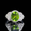 14K GOLD 4.58 CTW NATURAL TOURMALINE & DIAMOND RING