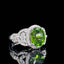 14K GOLD 4.58 CTW NATURAL TOURMALINE & DIAMOND RING