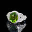 14K GOLD 4.58 CTW NATURAL TOURMALINE & DIAMOND RING