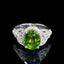 14K GOLD 4.58 CTW NATURAL TOURMALINE & DIAMOND RING