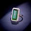 14K GOLD 6.41 CTW NATURAL TOURMALINE & DIAMOND RING