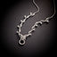 14K GOLD 0.65 CT NATURAL H DIAMOND NECKLACE