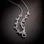 14K GOLD 0.65 CT NATURAL H DIAMOND NECKLACE