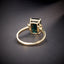 14K GOLD 3.35 CT NATURAL TOURMALINE & DIAMOND RING