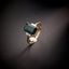 14K GOLD 3.35 CT NATURAL TOURMALINE & DIAMOND RING