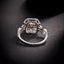 14K GOLD 1.76 CTW NATURAL YELLOW DIAMOND & DIAMOND RING
