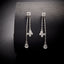 14K GOLD 0.36 CT NATURAL H DIAMOND EARRINGS