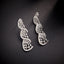 14K GOLD 2.02 CT NATURAL H DIAMOND EARRINGS