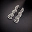 14K GOLD 2.02 CT NATURAL H DIAMOND EARRINGS