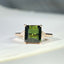 14K GOLD 3.03 CTW NATURAL TOURMALINE & DIAMOND RING