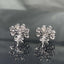 14K GOLD 0.66 CTW NATURAL YELLOW DIAMOND & DIAMOND EARRINGS