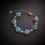 14K GOLD 7.00 CTW NATURAL OPAL & DIAMOND BRACELET
