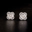 14K GOLD 0.72 CT NATURAL H DIAMOND EARRINGS