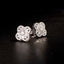 14K GOLD 0.72 CT NATURAL H DIAMOND EARRINGS