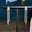 14K GOLD 0.58 CT NATURAL H DIAMOND EARRINGS