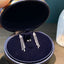 14K GOLD 0.58 CT NATURAL H DIAMOND EARRINGS