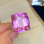 14k Gold 26.3 Ct Natural Kunzite & Diamond Ring