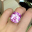14k Gold 26.3 Ct Natural Kunzite & Diamond Ring