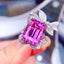 14k Gold 15.07 Ctw Natural Kunzite & Diamond Ring