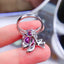 14k Gold 15.07 Ctw Natural Kunzite & Diamond Ring