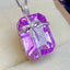 14k Gold 25.75 Ct Natural Kunzite & Diamond Pendant( Without Chain )