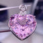 14k Gold 28.5 Ct Natural Kunzite & Diamond Pendant( Without Chain )